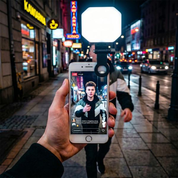 LED lamp for smartphone